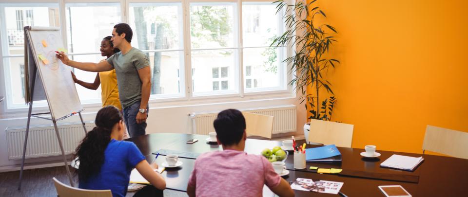 vue salle de réunion